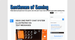 Desktop Screenshot of gentlemenofgaming.com
